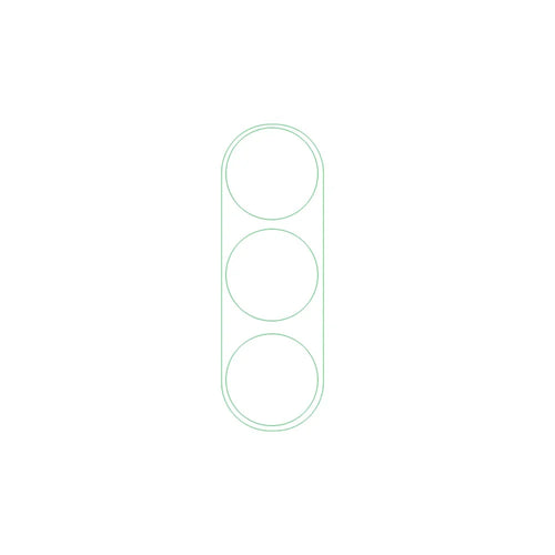 Camera Lens Protector for Samsung Galaxy A54 5G, Full Coverage Corning Gorilla Glass 3D Arc Edges Anti-explosion Lens Film - 1