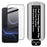 IMAK 3Pcs For Honor 500 5G / 500 Pro 5G Tempered Glass Full Screen Protector Full Glue Film with Dust-free Installation Tool (Fingerprint Unlock) - Black - 2
