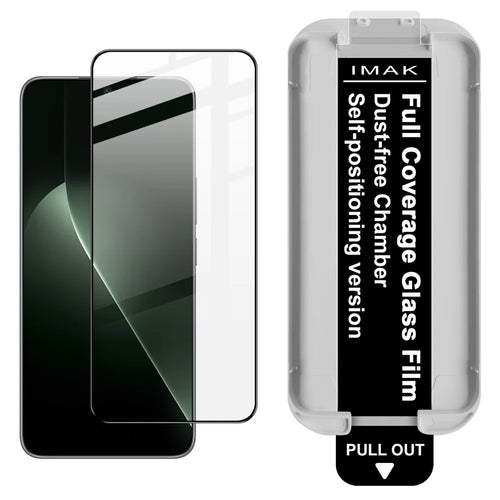 IMAK For Honor GT Tempered Glass Full Screen Protector Full Glue Film with Dust-free Installation Tool (Fingerprint Unlock) - Black - 1