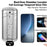 IMAK 3Pcs For Honor Magic8 5G Tempered Glass Full Screen Protector Full Glue Film with Dust-free Installation Tool (Fingerprint Unlock) - Black - 3