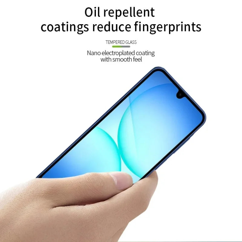 PINWUYO For Samsung Galaxy A27 5G Tempered Glass Film  JK Series-2 9H Full Glue Full Screen Protector - Black - 4