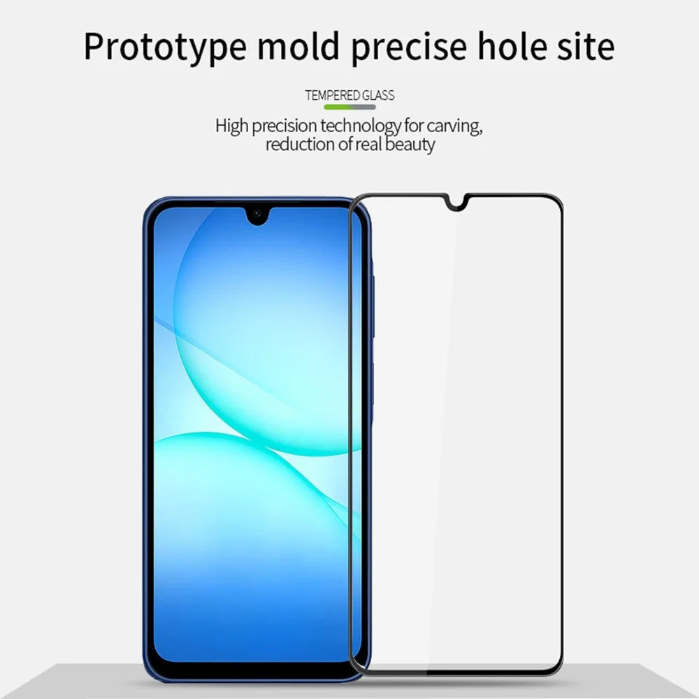 MOFI For Samsung Galaxy A27 5G Screen Protector  9H 3D Curved Full Glue Full Coverage Tempered Glass Film - Black - 3