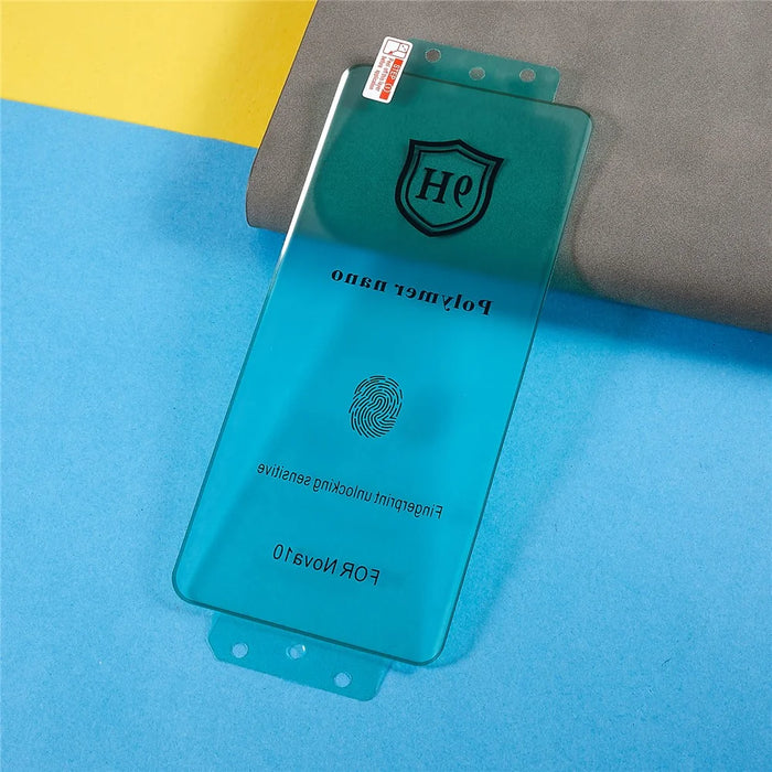 For Honor 80 5G Ultra Clear Film Ceramic Silicon Carbide Full Cover Curved Screen Protector - 6