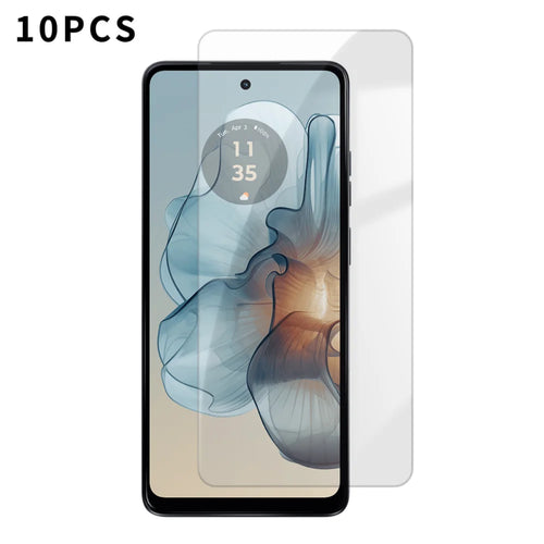 For Motorola Moto G24 Power 10Pcs HD Screen Protector High Aluminium-silicon Anti-fingerprint Tempered Glass Film (Not Complete Covering) - As Shown - 1