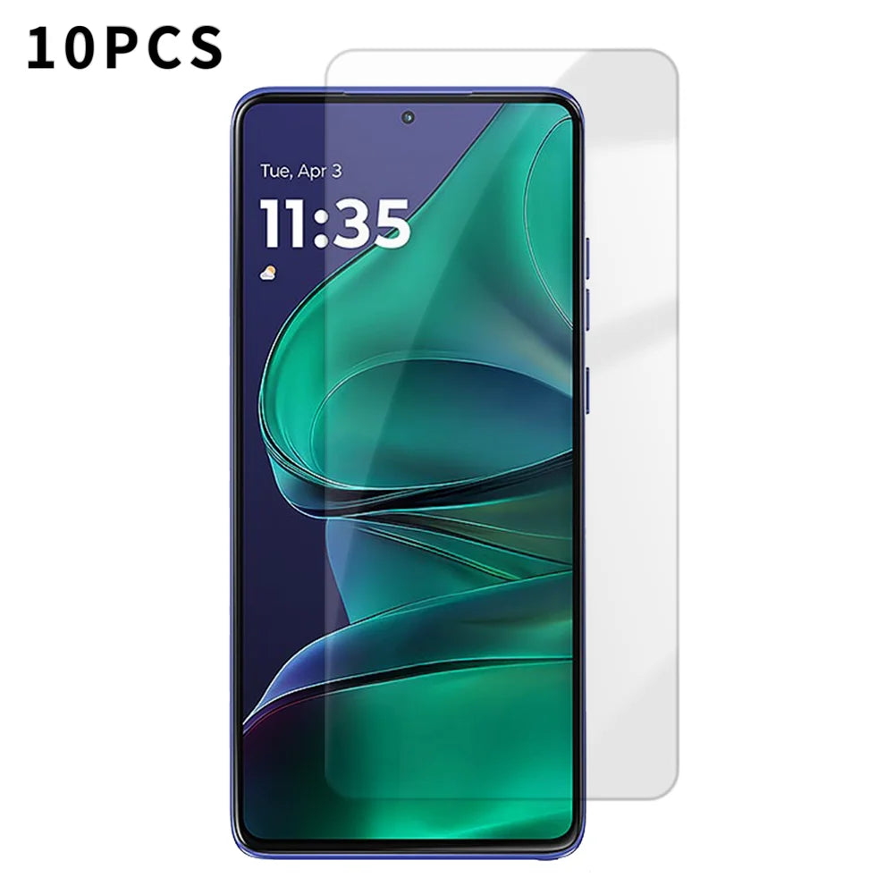 For Motorola Moto G Stylus 5G (2025) 10Pcs HD Screen Protector High Aluminium-silicon Anti-fingerprint Tempered Glass Film (Not Complete Covering) - As Shown - 1