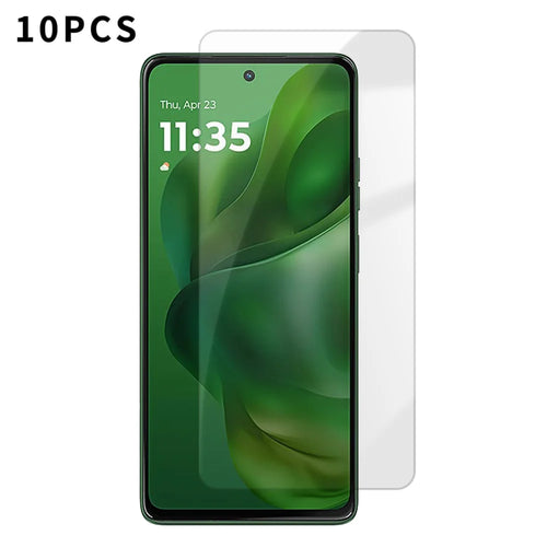 For Motorola Moto G Power (2025) 10Pcs HD Screen Protector High Aluminium-silicon Anti-fingerprint Tempered Glass Film (Not Complete Covering) - As Shown - 1