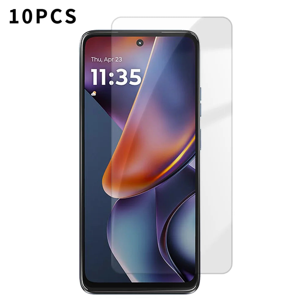 For Motorola Moto G (2025) 5G 10Pcs HD Screen Protector High Aluminium-silicon Anti-fingerprint Tempered Glass Film (Not Complete Covering) - As Shown - 1
