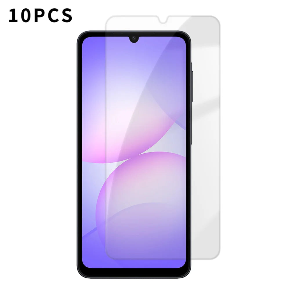 For Samsung Galaxy A08 5G / A08 4G / A07 4G 10Pcs HD Screen Protector High Aluminium-silicon Anti-fingerprint Tempered Glass Film (Not Complete Covering) - As Shown - 1