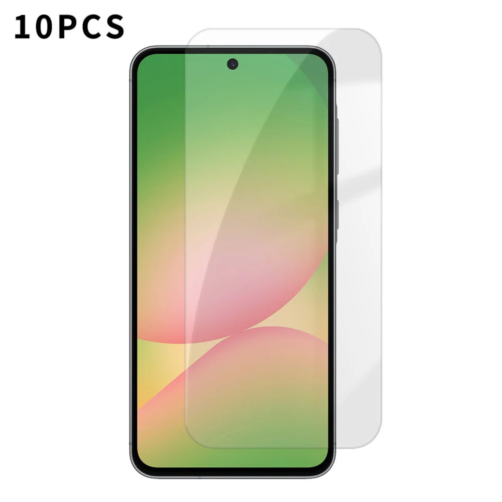For Samsung Galaxy A56 5G 10Pcs HD Screen Protector High Aluminium-silicon Anti-fingerprint Tempered Glass Film (Not Complete Covering) - As Shown - 1