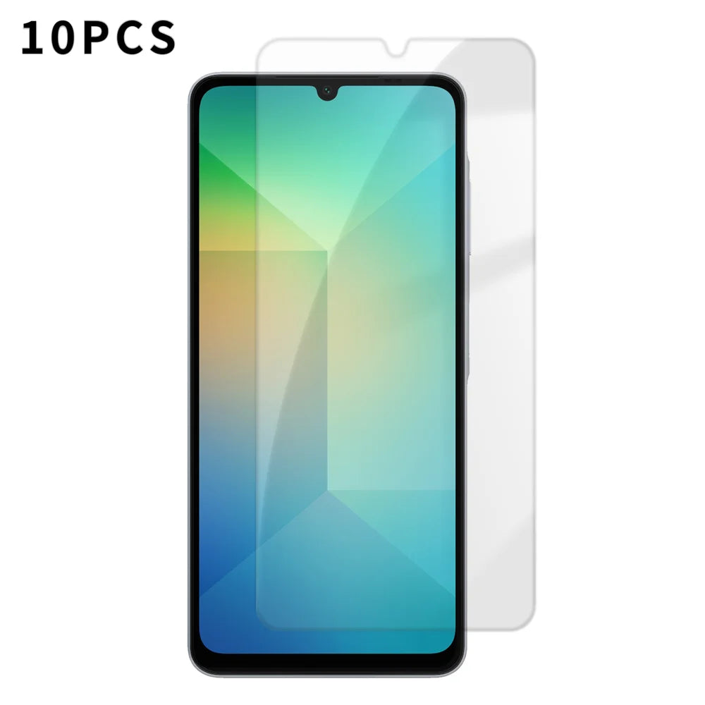 For Samsung Galaxy A06 5G 10Pcs HD Screen Protector High Aluminium-silicon Anti-fingerprint Tempered Glass Film (Not Complete Covering) - As Shown - 1