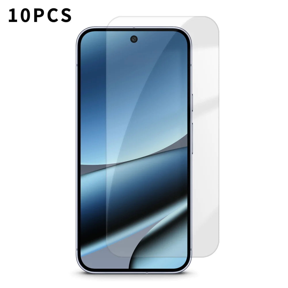 For Google Pixel 10 Pro XL 10Pcs HD Screen Protector High Aluminium-silicon Anti-fingerprint Tempered Glass Film (Not Complete Covering) - As Shown - 1
