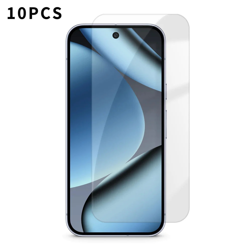 For Google Pixel 10 Pro 10Pcs HD Screen Protector High Aluminium-silicon Anti-fingerprint Tempered Glass Film (Not Complete Covering) - As Shown - 1