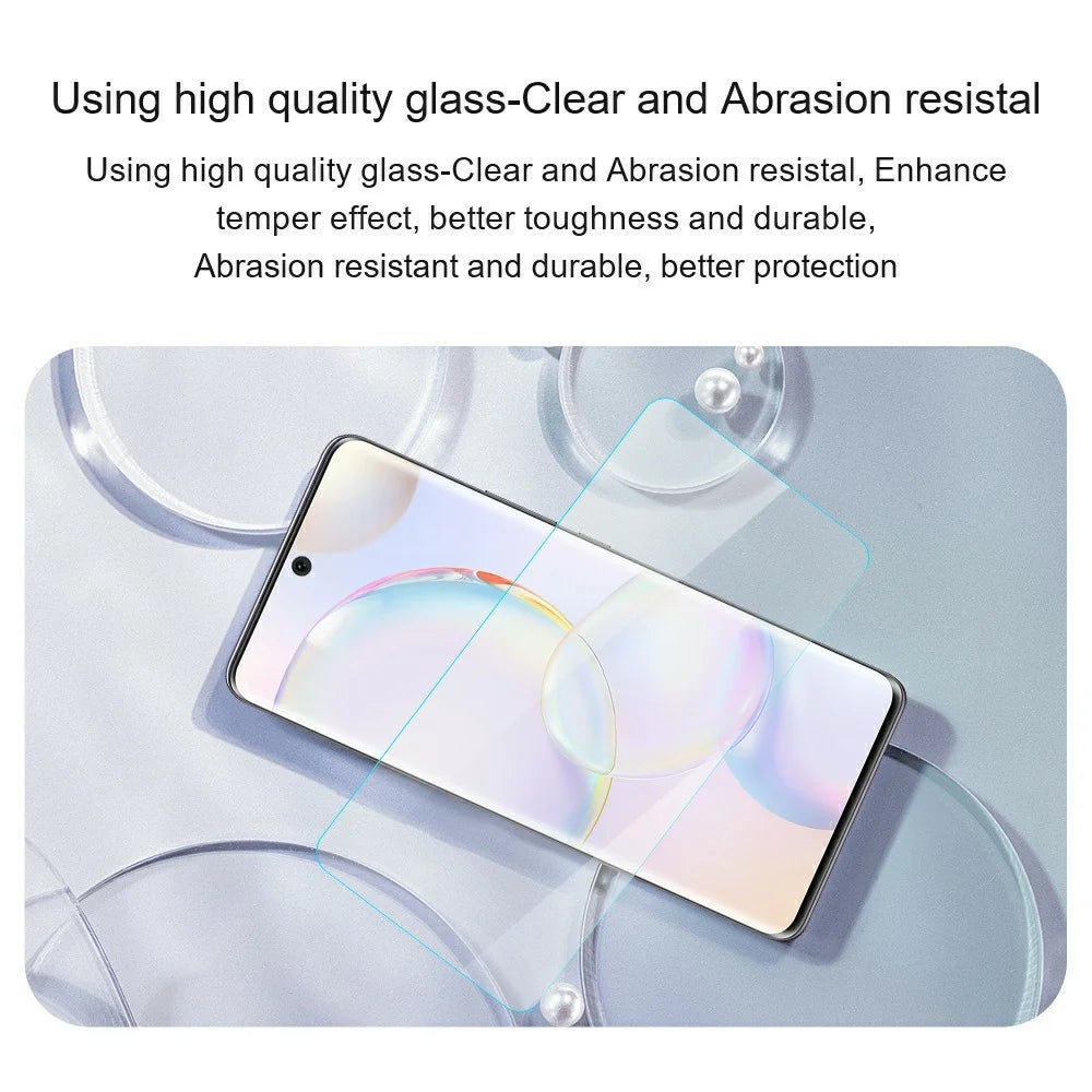 AMORUS For Honor Power2 5G High Aluminum-silicon Glass Film Anti-Scratch 2.5D Arc Edge Screen Protector, NOT Complete Covering - Transparent - 6