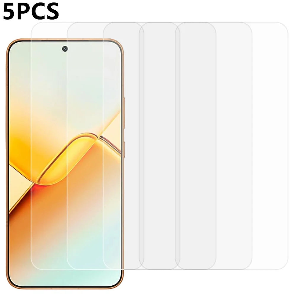 5Pcs For Honor Power2 5G Front Screen Protector 0.3mm 2.5D Tempered Glass Film, Not Full Covering - Transparent - 1