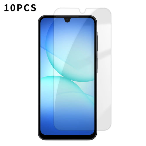 For Samsung Galaxy A18 5G / A18 4G / A17 5G / A17 4G 10Pcs HD Screen Protector High Aluminium-silicon Anti-fingerprint Tempered Glass Film (Not Complete Covering) - As Shown - 1