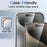 For iPhone 15 Pro Max 10Pcs Anti-Spy Full Screen Protector 360 Degree Privacy High Aluminium-silicon Glass Film - Black - 3