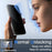 For iPhone 15 Pro 10Pcs Anti-Spy Full Screen Protector 360 Degree Privacy High Aluminium-silicon Glass Film - Black - 2