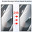 For Samsung Galaxy Z Fold5 5G 10Pcs Anti-Spy Full Screen Protector 360 Degree Privacy High Aluminium-silicon Glass Film - Black - 3