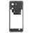 For Xiaomi Poco C71 4G  /  Redmi A5 4G (171.7mm) OEM Middle Housing Plate Frame Part (Without Logo) - Black - 2