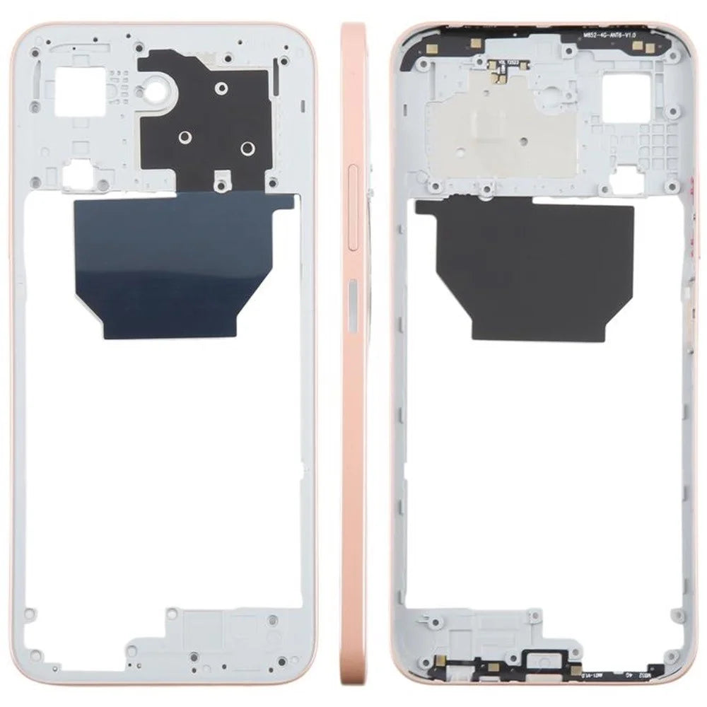 For Xiaomi Redmi 15C 4G (Global) (171mm) OEM Middle Housing Plate Frame Part (Without Logo) - Pink - 1