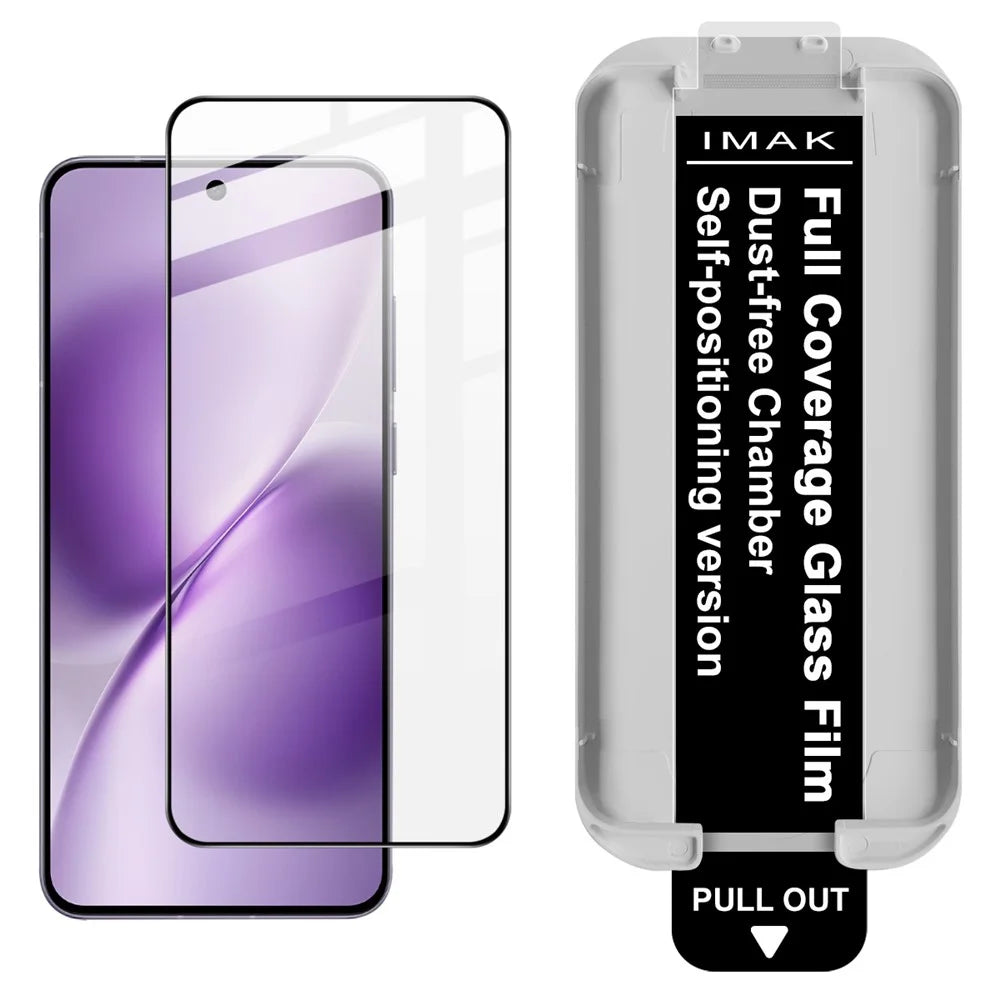 IMAK 3Pcs For vivo X200s 5G Tempered Glass Full Screen Protector Full Glue Film with Dust-free Installation Tool (Fingerprint Unlock) - 2