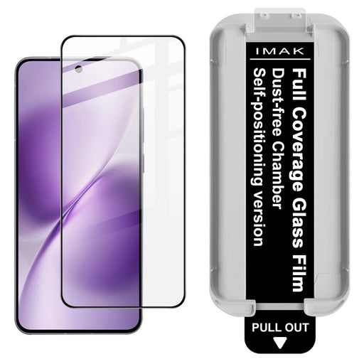 IMAK 3Pcs For vivo X200s 5G Tempered Glass Full Screen Protector Full Glue Film with Dust-free Installation Tool (Fingerprint Unlock) - 2