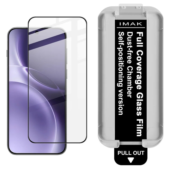 IMAK 3Pcs For vivo X300 5G Tempered Glass Full Screen Protector Full Glue Film with Dust-free Installation Tool (Fingerprint Unlock) - 2