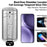 IMAK 3Pcs For vivo X300 5G Tempered Glass Full Screen Protector Full Glue Film with Dust-free Installation Tool (Fingerprint Unlock) - 3