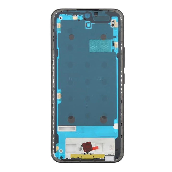 For Xiaomi Redmi Note 15 Pro+ 5G (Global) Middle Plate Frame Repair Part (A-Side) (without Logo) - Black - 3