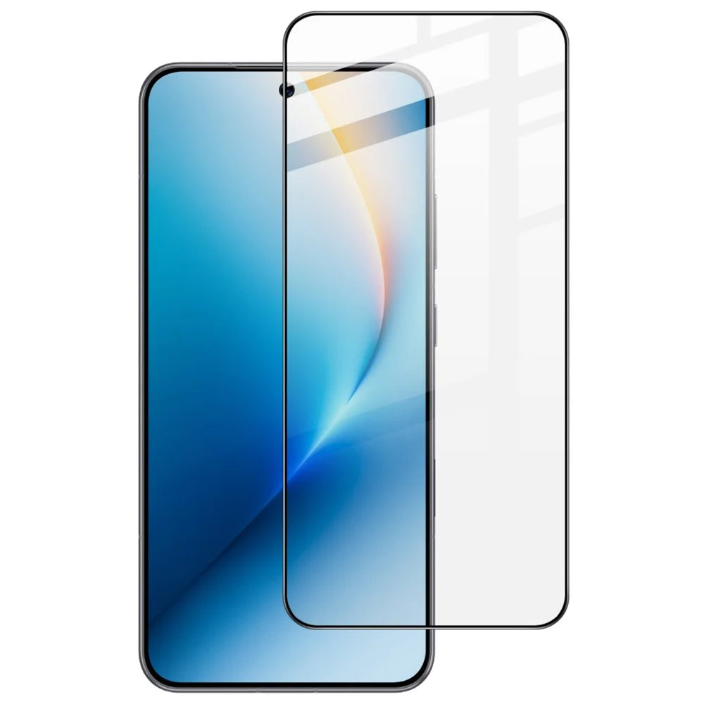 IMAK Pro+ Series For Honor Win 5G / Win RT 5G Screen Protector Full Coverage Tempered Glass Film (Fingerprint Unlock) - Black - 2