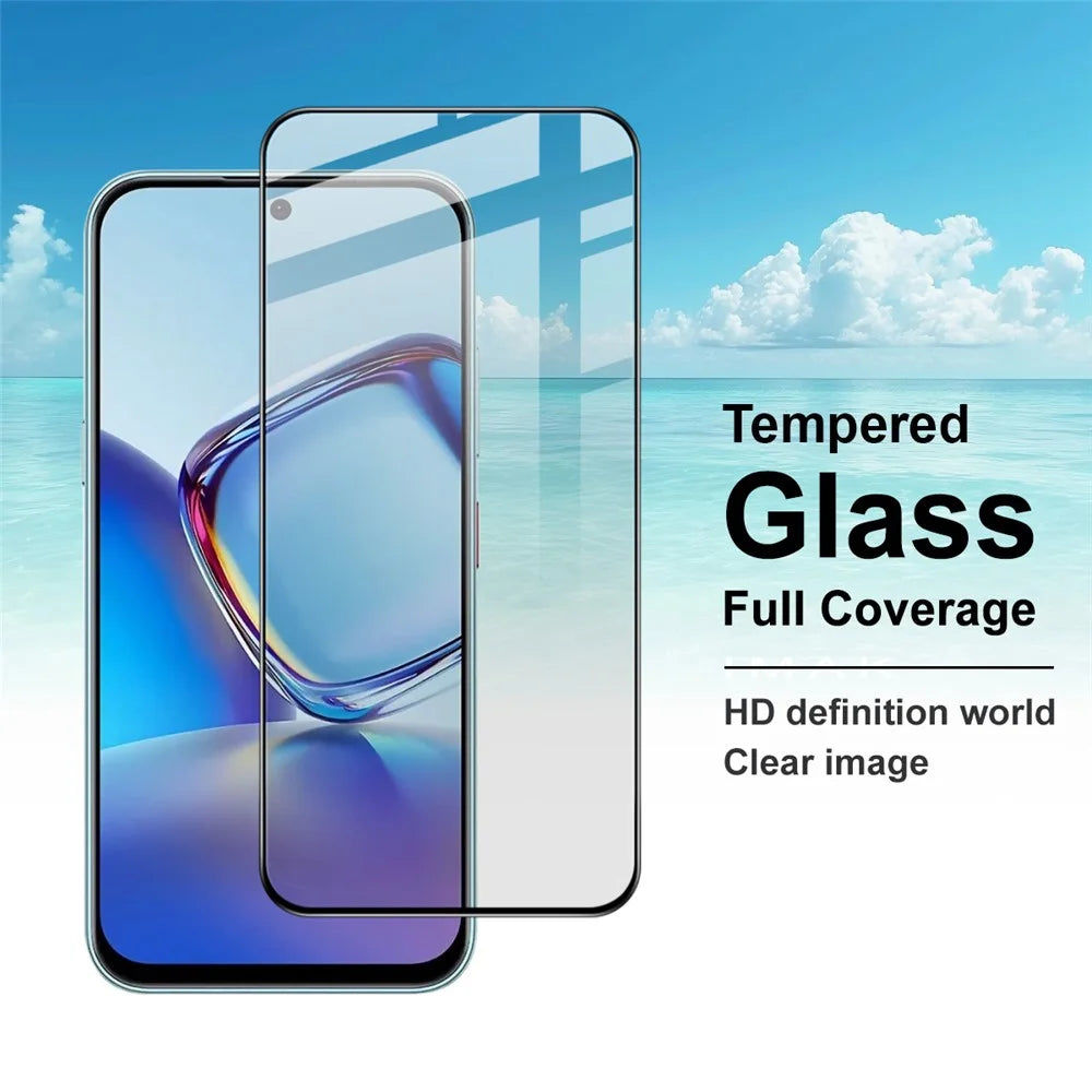 IMAK Pro+ Series For ZTE Blade V80 Pro 4G / V80 Vita Tempered Glass Full Screen Protector Sensitive Touch Film - Transparent - 3
