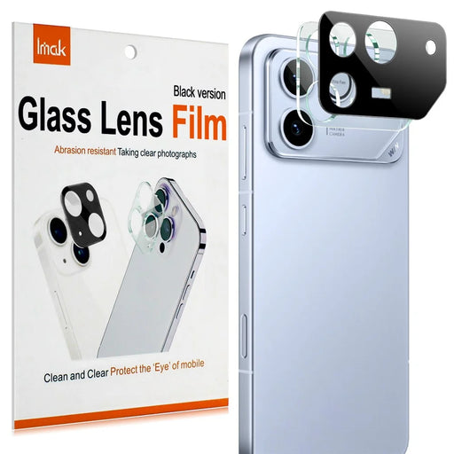 IMAK For Honor Win RT 5G Tempered Glass Full Cover Lens Film + Acrylic Cap - Black - 1
