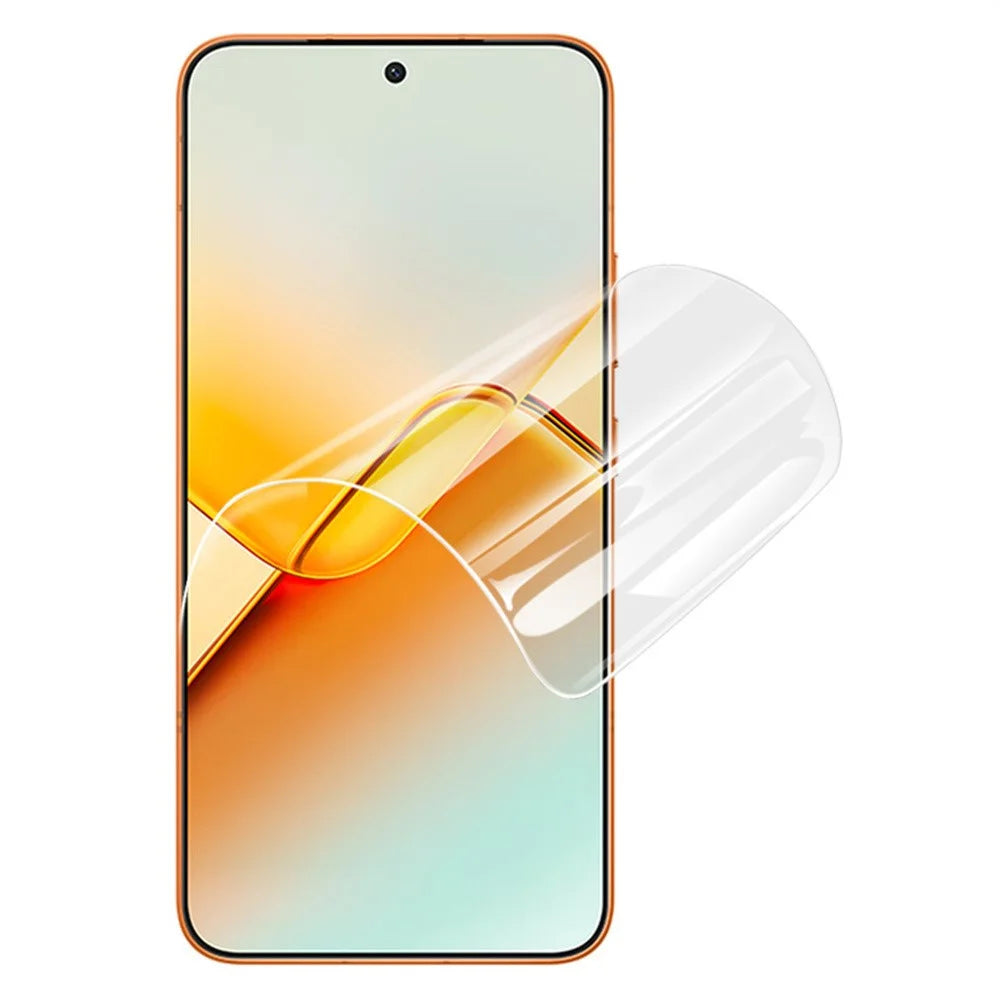 IMAK Hydrogel Film 4th For Honor Power2 5G Full Screen Protector Ultra Clear Full Glue Soft TPU Film (Fingerprint Unlock) - Transparent - 1