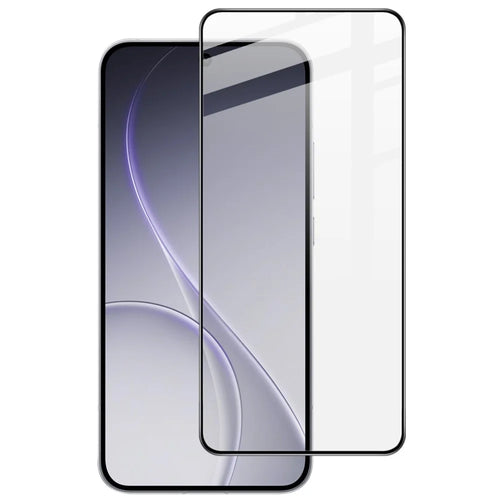 IMAK Pro+ Series For Oppo Reno15 F 5G Screen Protector Full Coverage Tempered Glass Film (Fingerprint Unlock) - Black - 1