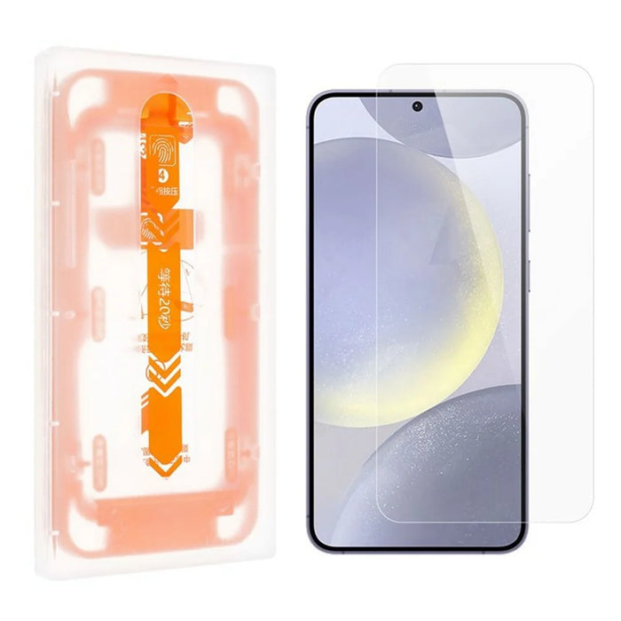 For Samsung Galaxy S26 Tempered Glass Screen Protector Full Glue Full Screen Film with Installation Tool - Transparent - 2