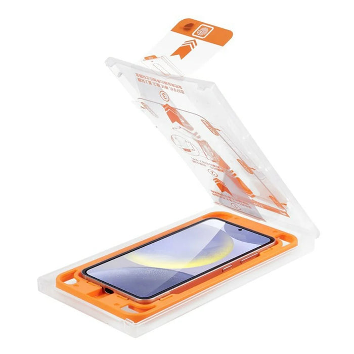 For Samsung Galaxy S26 Tempered Glass Screen Protector Full Glue Full Screen Film with Installation Tool - Transparent - 6