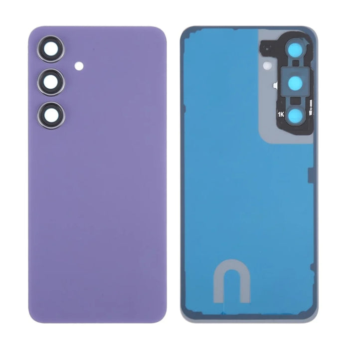 For Samsung Galaxy S24 S921 Battery Housing with Camera Lens Cover (Without Logo) - Cobalt Violet - 1