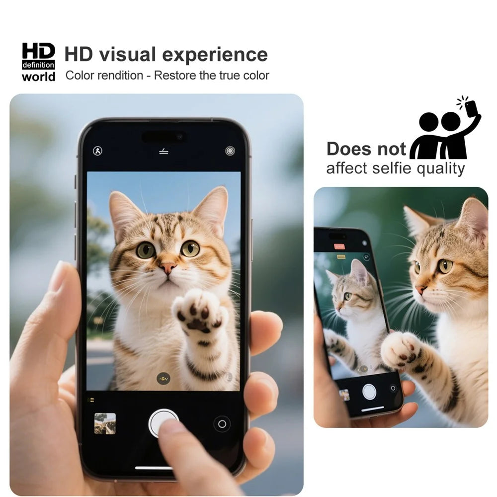 IMAK 3Pcs Tempered Glass For Realme GT 7 5G  /  GT 7T 5G  /  GT7 5G (China) Full Screen Protector Full Glue Film with Dust-free Installation Tool (Fingerprint Unlock) - 5