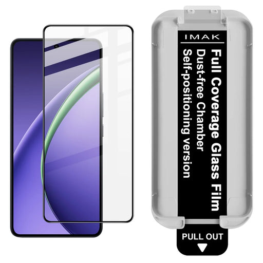 IMAK 3Pcs Tempered Glass For Oppo K13 Turbo 5G  /  K13 Turbo Pro 5G Full Screen Protector Full Glue Film with Dust-free Installation Tool (Fingerprint Unlock) - 2