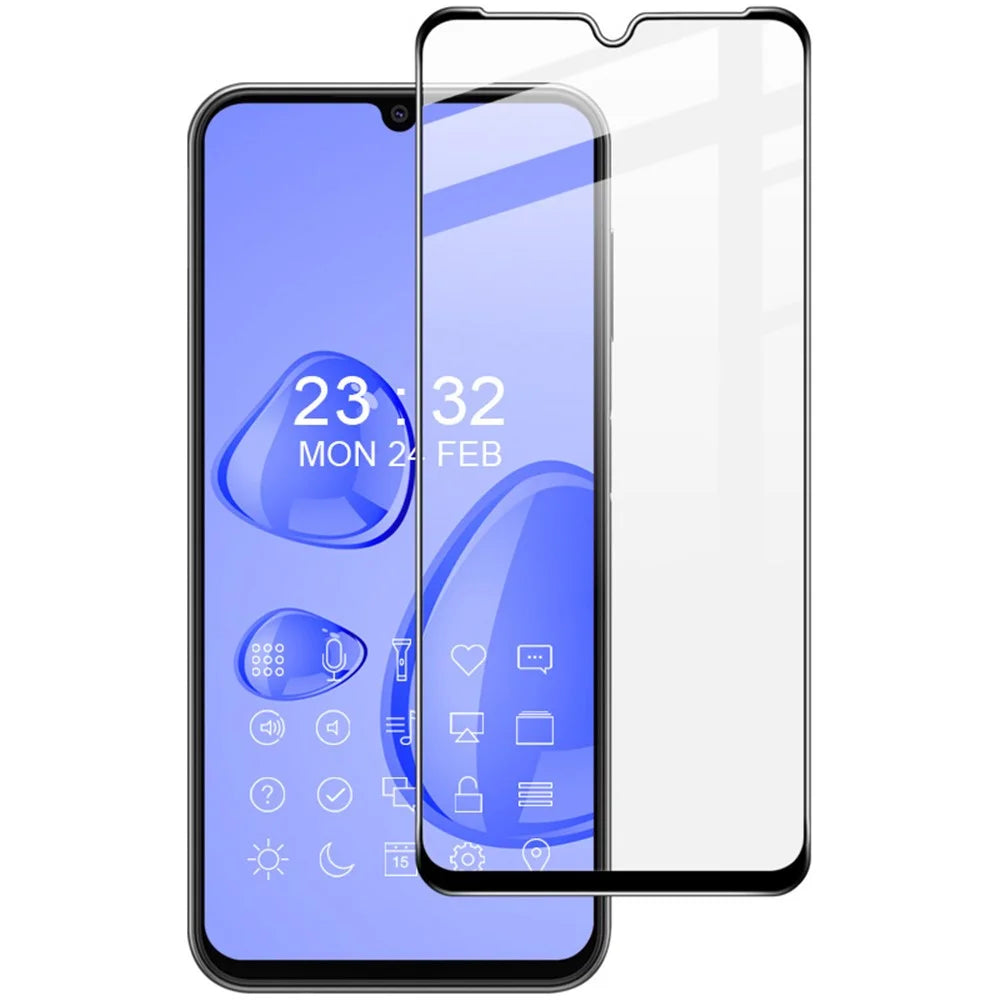 IMAK Pro+ Series for Samsung Galaxy A14 5G / A14 4G Anti-explosion Tempered Glass Full Screen Protector Ultra Clear Anti-scratch Screen Film - 1