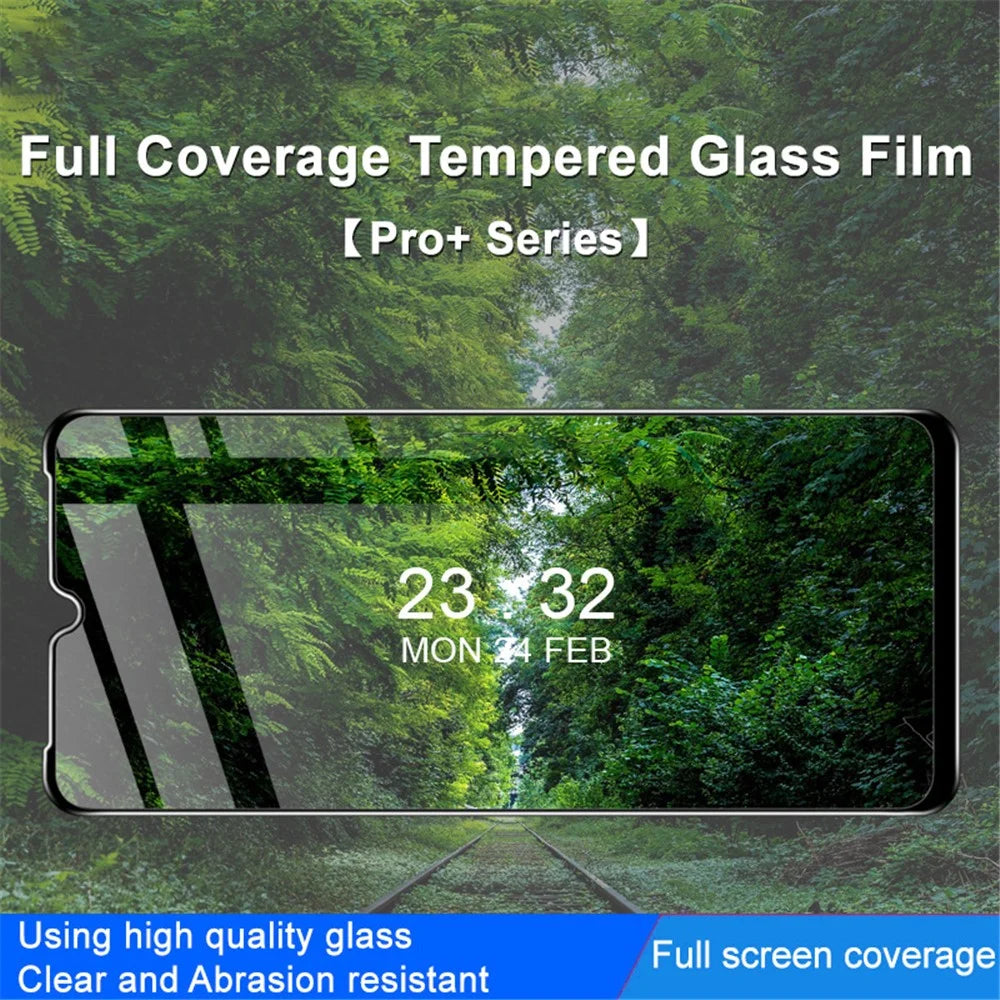 IMAK Pro+ Series for Samsung Galaxy A14 5G / A14 4G Anti-explosion Tempered Glass Full Screen Protector Ultra Clear Anti-scratch Screen Film - 3