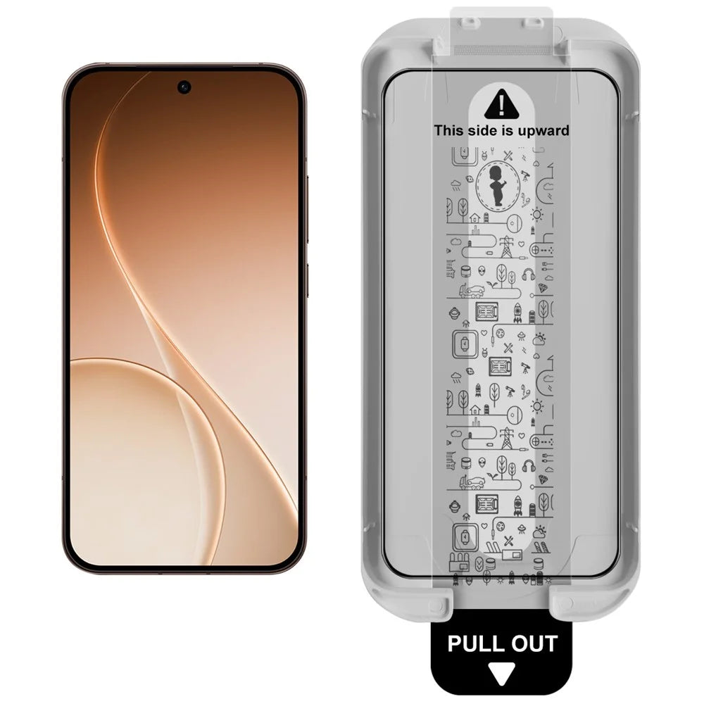 IMAK 3Pcs Tempered Glass For Oppo Reno15 Pro 5G (Global)  /  Reno15 5G (China) Full Screen Protector Full Glue Film with Dust-free Installation Tool (Fingerprint Unlock) - 3