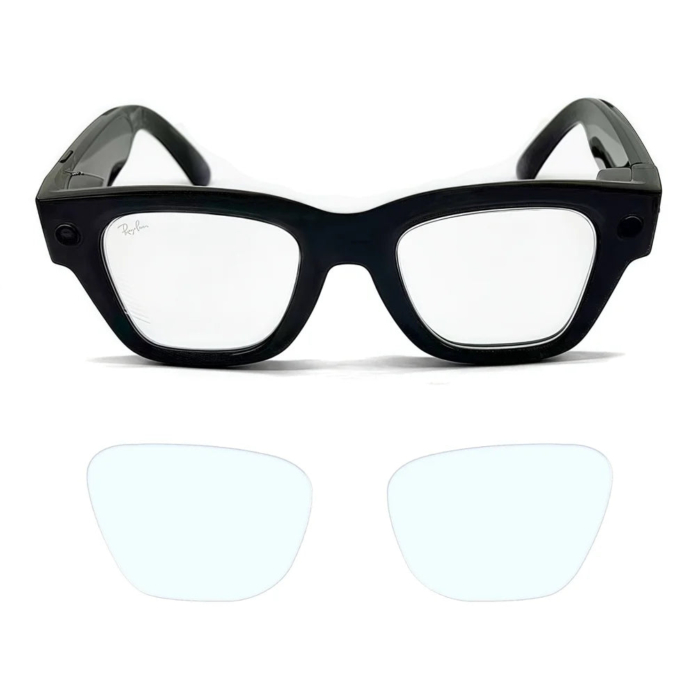 4Pcs For Meta Ray-Ban Display High Definition Protective Film Anti Scratch AI Glasses Lens Film - Standard Size - 3