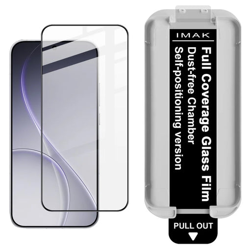 IMAK 3Pcs Tempered Glass For Oppo Reno15 Pro Max 5G (Global)  /  Reno15 Pro 5G (China) Full Screen Protector Full Glue Film with Dust-free Installation Tool (Fingerprint Unlock) - 2
