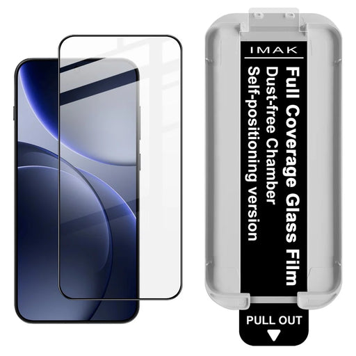 IMAK 3Pcs For Oppo Find X9s 5G / Find X9 5G Tempered Glass Full Screen Protector Full Glue Film with Dust-free Installation Tool (Fingerprint Unlock) - 2