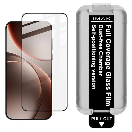 IMAK 3Pcs For Oppo Find X9 Pro 5G Tempered Glass Full Screen Protector Full Glue Film with Dust-free Installation Tool (Fingerprint Unlock) - 2