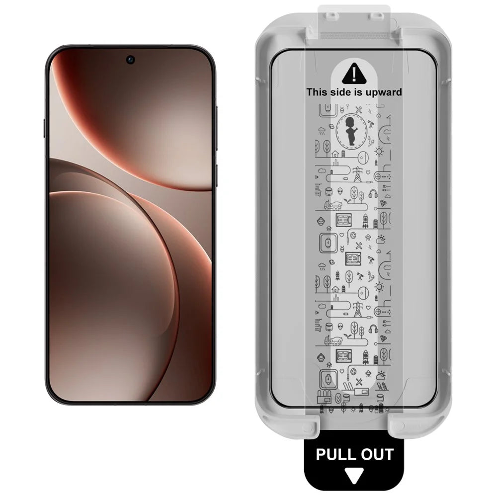 IMAK 3Pcs For Oppo Find X9 Pro 5G Tempered Glass Full Screen Protector Full Glue Film with Dust-free Installation Tool (Fingerprint Unlock) - 3