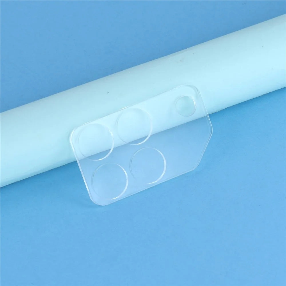 2Pcs For Honor Win 5G Full Coverage Camera Lens Protector 3D Arc Edge Anti-Scratch Tempered Glass Lens Film - Transparent - 3