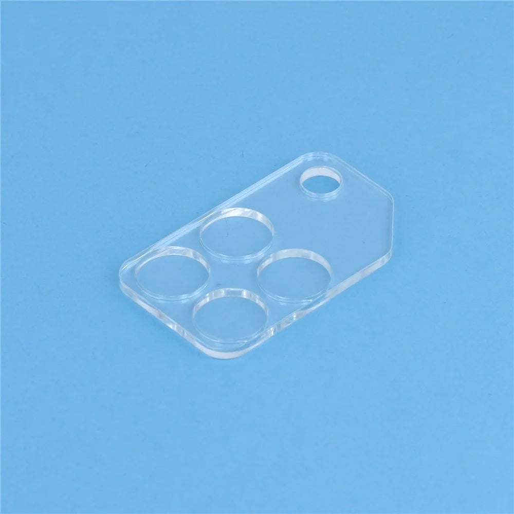 2Pcs For Honor Win 5G Full Coverage Camera Lens Protector 3D Arc Edge Anti-Scratch Tempered Glass Lens Film - Transparent - 4