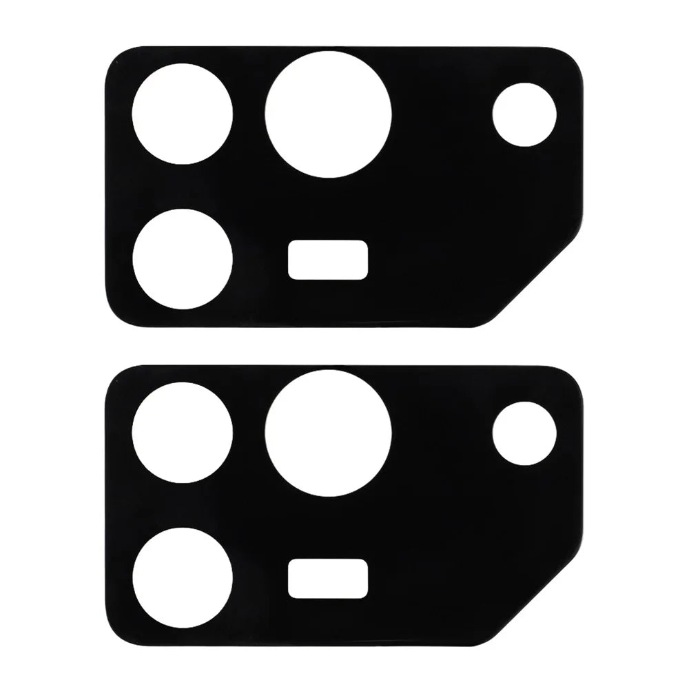 2Pcs For Honor Win RT 5G Full Coverage Camera Lens Protector Silk Printing Tempered Glass Lens Film 3D Arc Edge - Black - 2